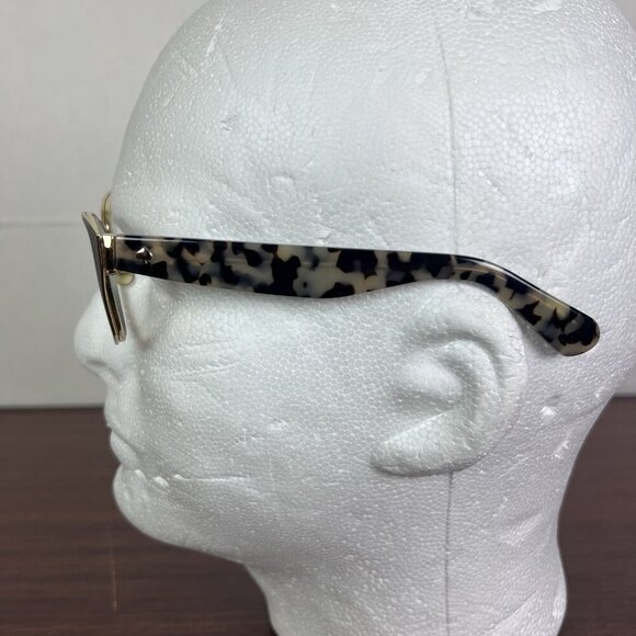 KATE SPADE NEW YORK JAYDEE Eyeglasses Tortoise Gold 49-16-140 *FRAMES‎ ONLY* - Picture 6 of 15